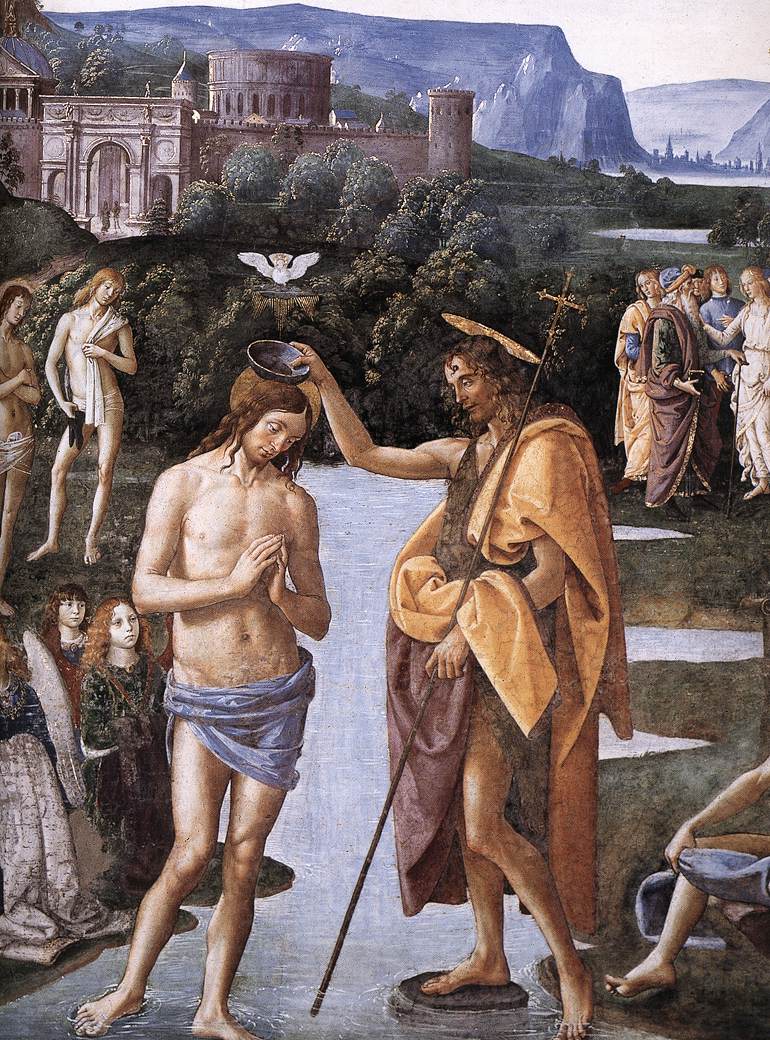 Baptism of Christ (detail) 1