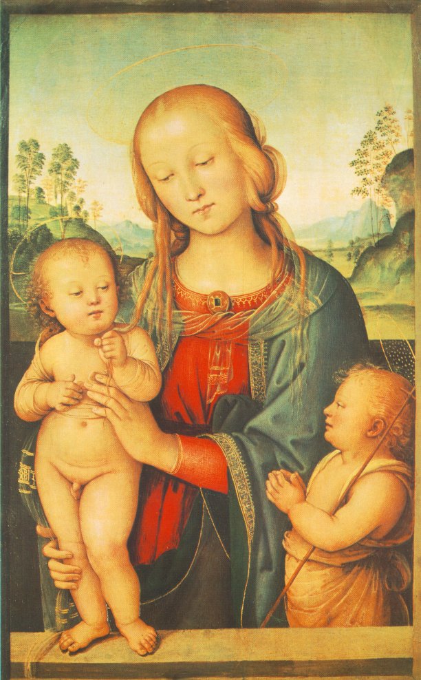 Madonna with Child and Little St John 2
