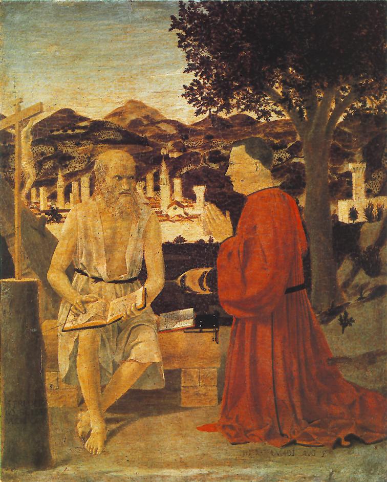 St Jerome and a Donor