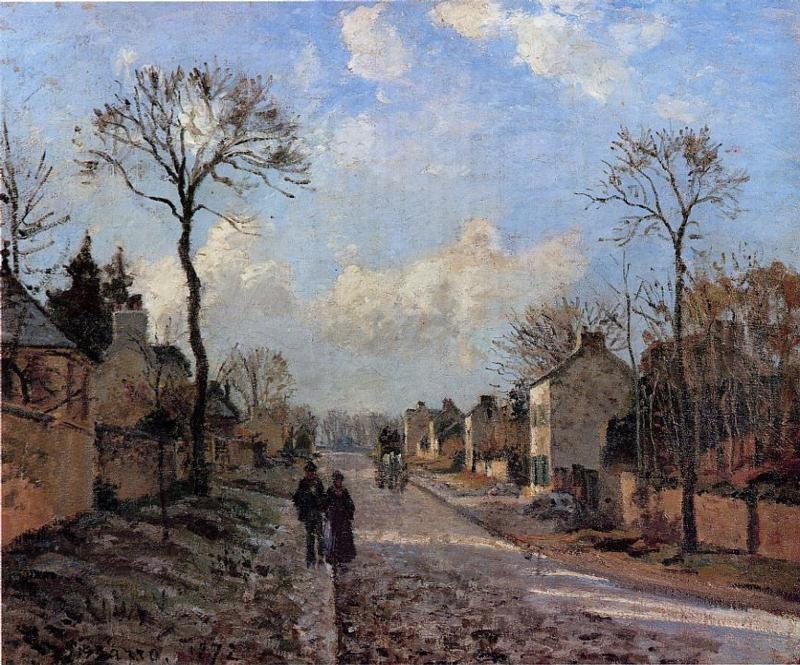 A Road in Louveciennes 2