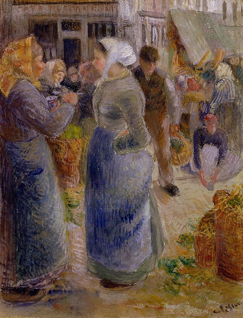 The Market,oil painting supplies