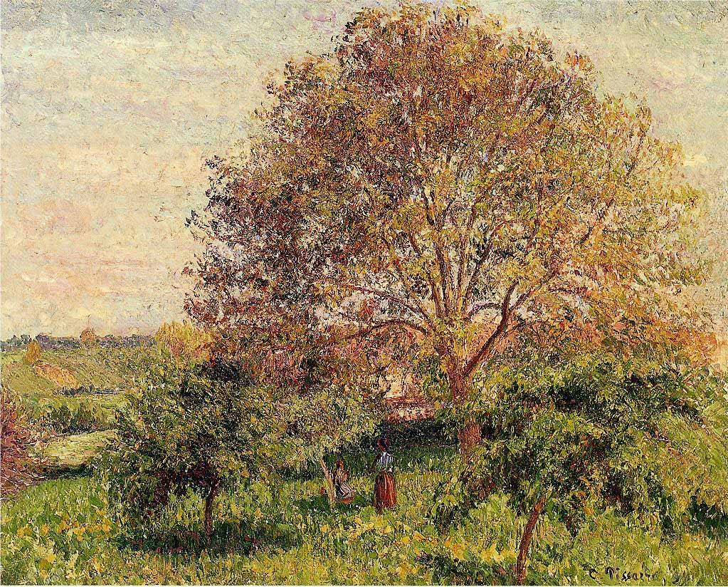 Walnut Tree in Spring,oil painting reproductions