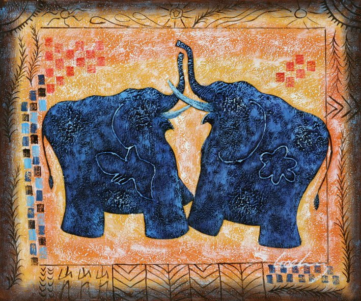 Blue Elephants