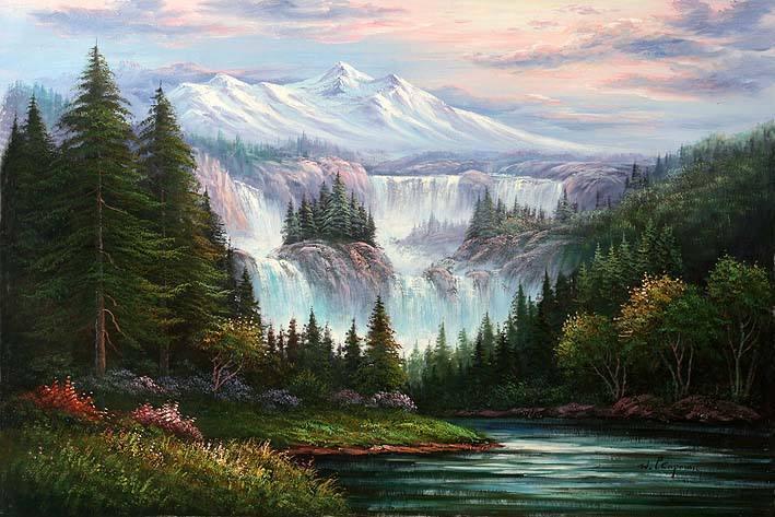 Waterfall Landscape