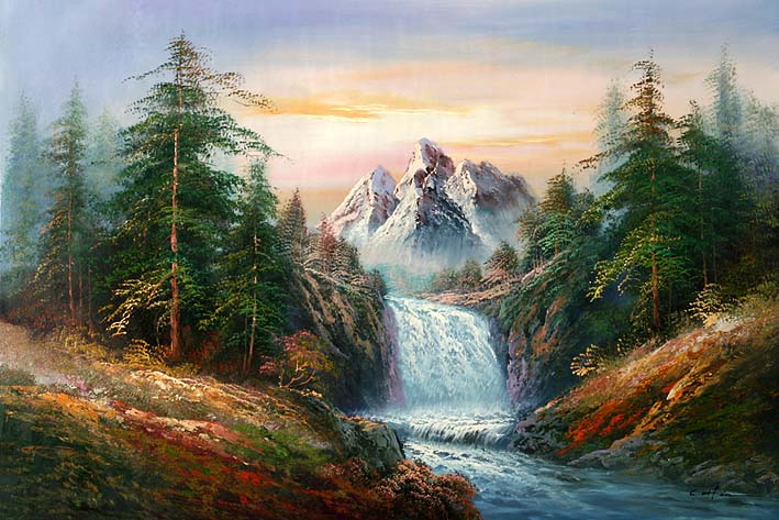 Waterfall Panorama