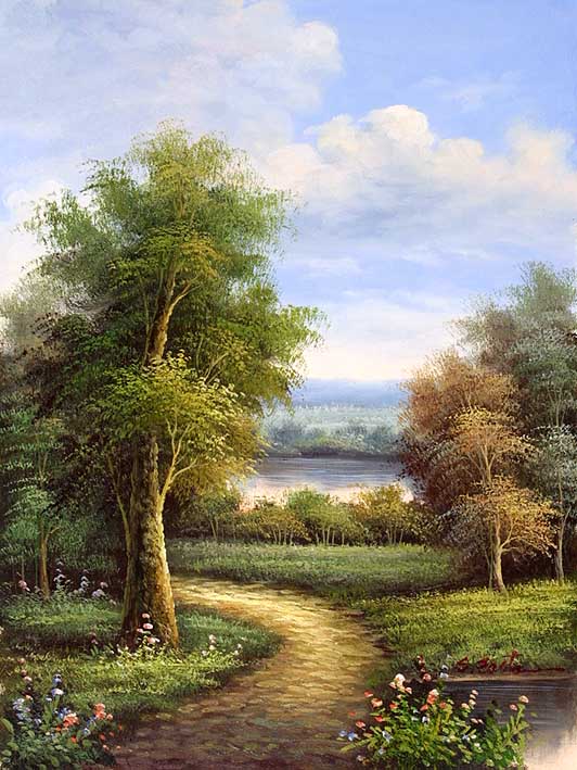 Path through Nature