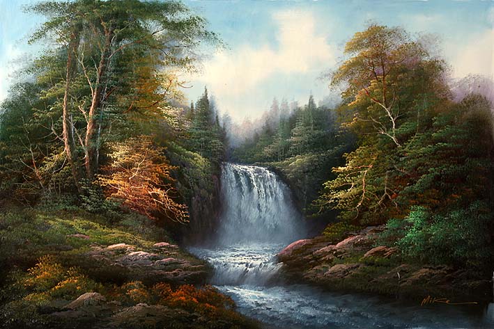 Waterfall Lanscape