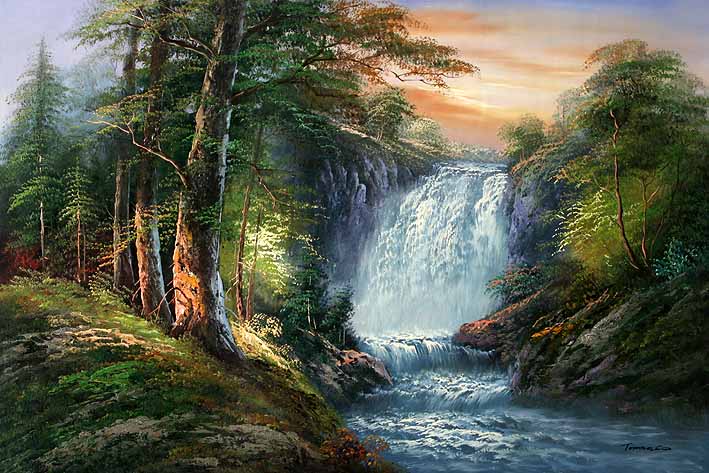 Waterfall Landscape