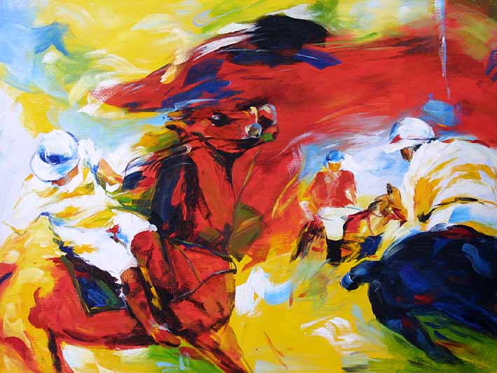 The Polo Painting IX