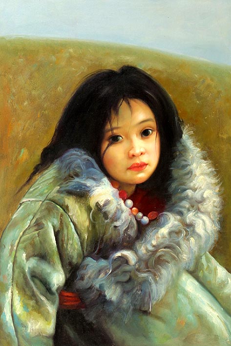 Tibetian Girl Child