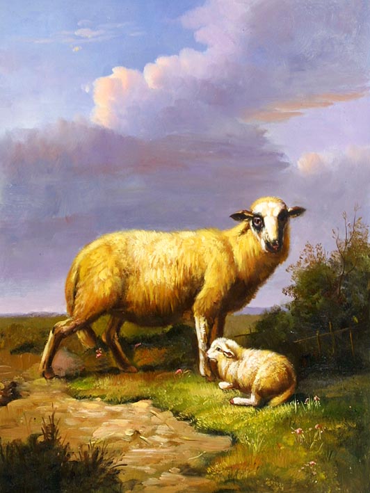 Ewe with Lamb