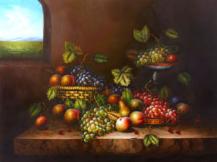 Classic Fruit Still Life