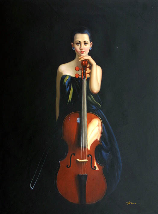Girl & Cello, II