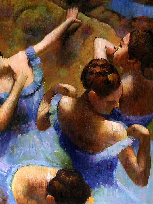 Blue Dancers