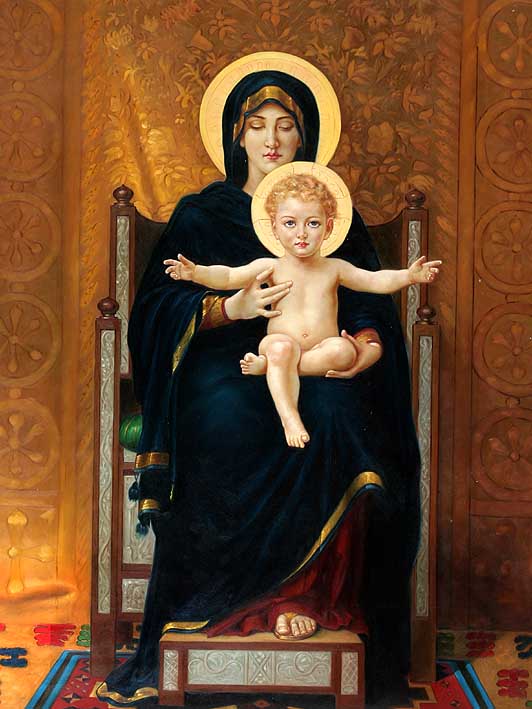 Seated Madonna