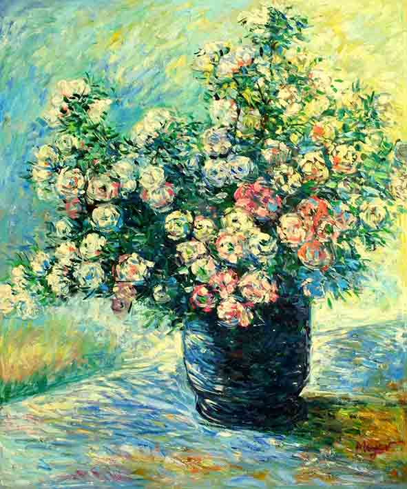 Vase with Wild Roses