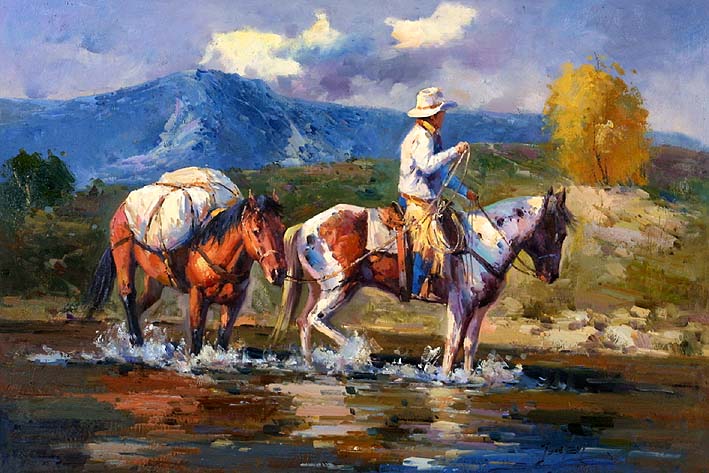 Crossing the Creek