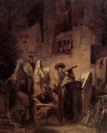 In the synagog