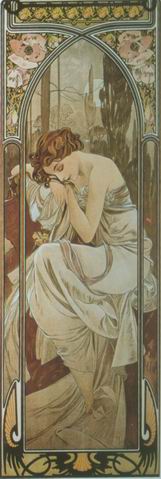 La Nuit, by Alfons Maria Mucha