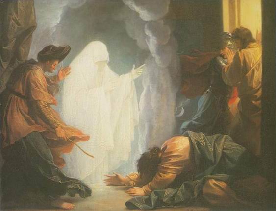 Saul and the witch of Endor. 1777