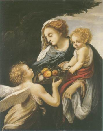 The Madonna and Child with an Angel