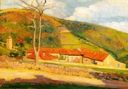 yellow landscape