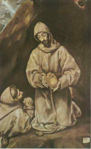 St. Francis and Brother Leo Meditating on Death