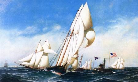 rounding the Mark, NYCC Regatta