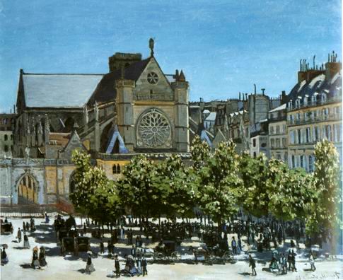 Saint church of Saint-Germain-lAuxerrois,1867