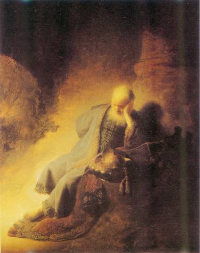 The Prophet Jeremiah Mourning over the Destruction