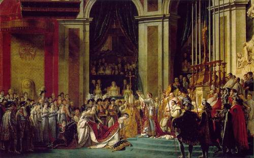 Napoleon crowns empress Jos