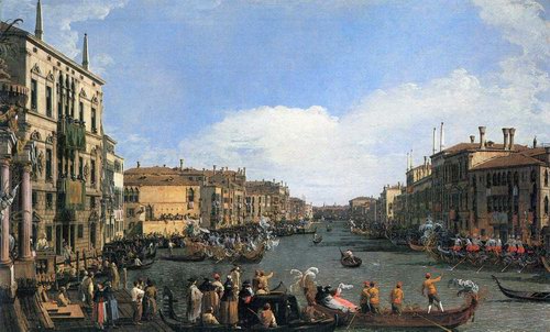 Regatta on the Canal Grande