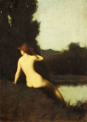 A Bather mid 1880s