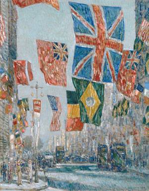 Avenue of the Allies Great Britain 1918