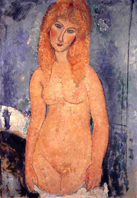 Blonde Nude 1917