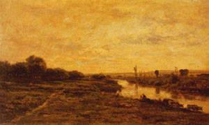 Daubigny Charles Francois La Seine A Conflans