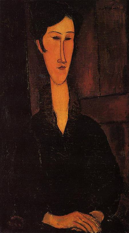 Portrait of Madame Zborowska 1917