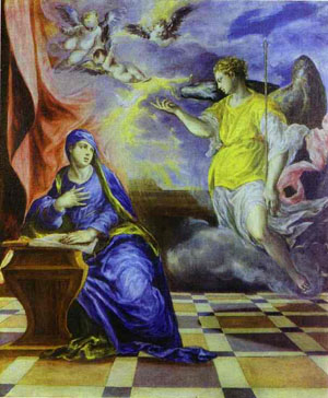 The Annunciation 1570-1575