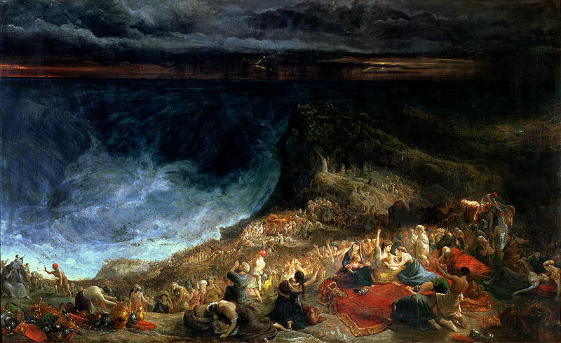 The Delivery of Israel Pharaoh and his Hosts overwhelmed in the Red Sea 1825