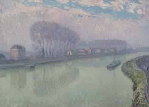 The Marne at Pomponne Morning 1920