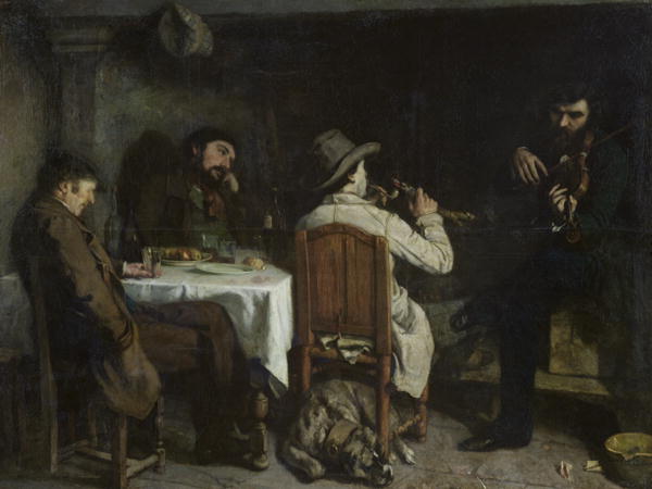 After Dinner at Ornans 1848
