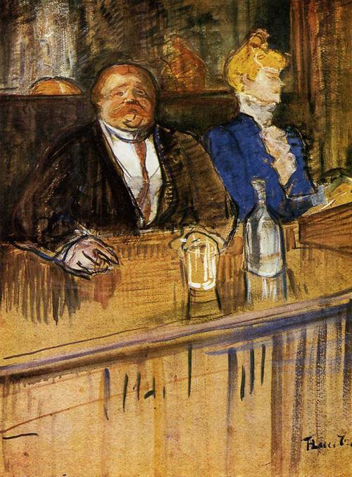 At the Carfe The Customer and the Anemic Cashier 1898-1899