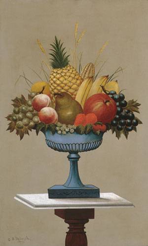 Fruit with Blue footed Bowl 1893