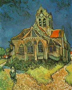 The Church at Auvers 1890