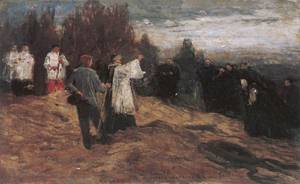 The Funeral of Laszlo Paal 1879