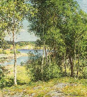 A Family Of Birches 1907