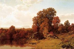 Autumn Scene on the Connecticut Rive