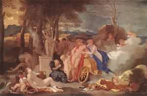 Bacchus And Ceres With Nymphs And Satyrs 1640-60