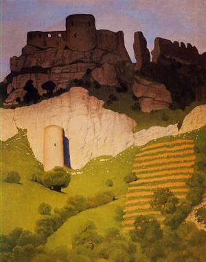 Chateau Gaillard at Andelys 1924