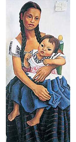 delfina flores y su sobrina modesta